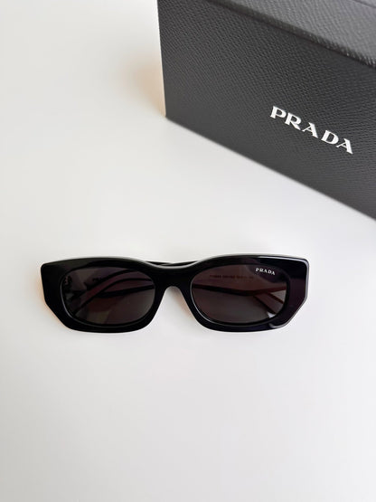 4 colors polygonal square frame sunglasses P00090