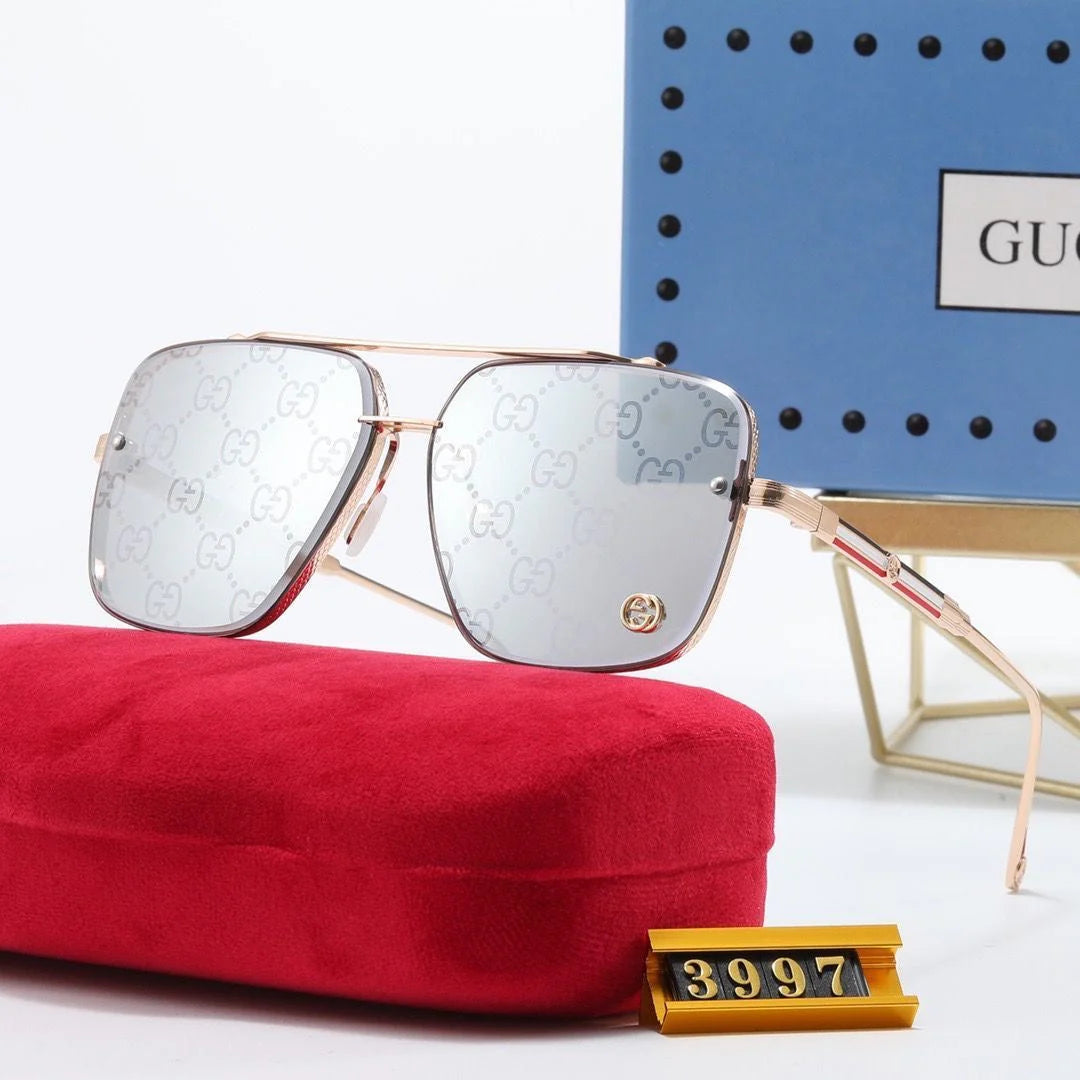 UV-protective travel glasses. trendy retro sunglasses