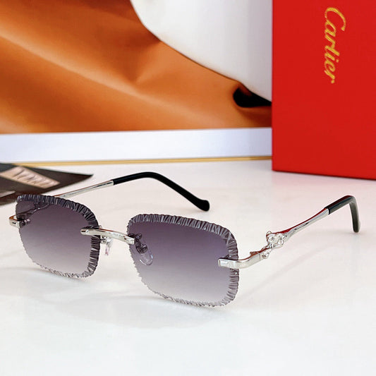 2025 new diamond-cut sunglasses, no UV discoloration