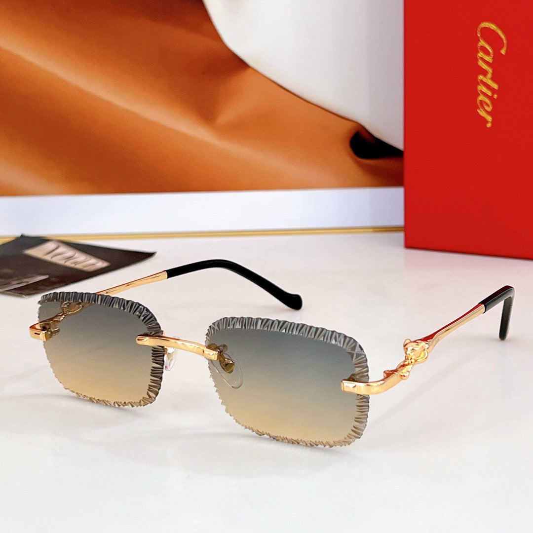 2025 new diamond-cut sunglasses, no UV discoloration