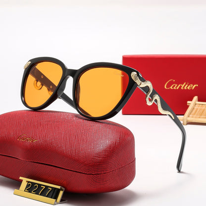 7 colors golden snake logo hot sunglasses