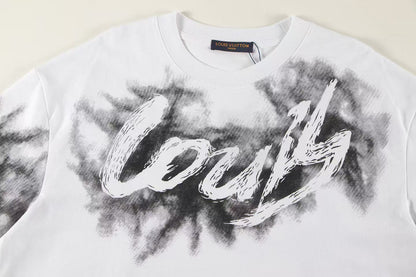 New retro print t-shirt