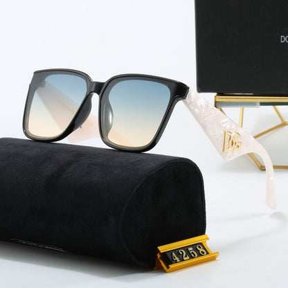 6 colors of fashionable and popular triangle-leg sunglasses  4258