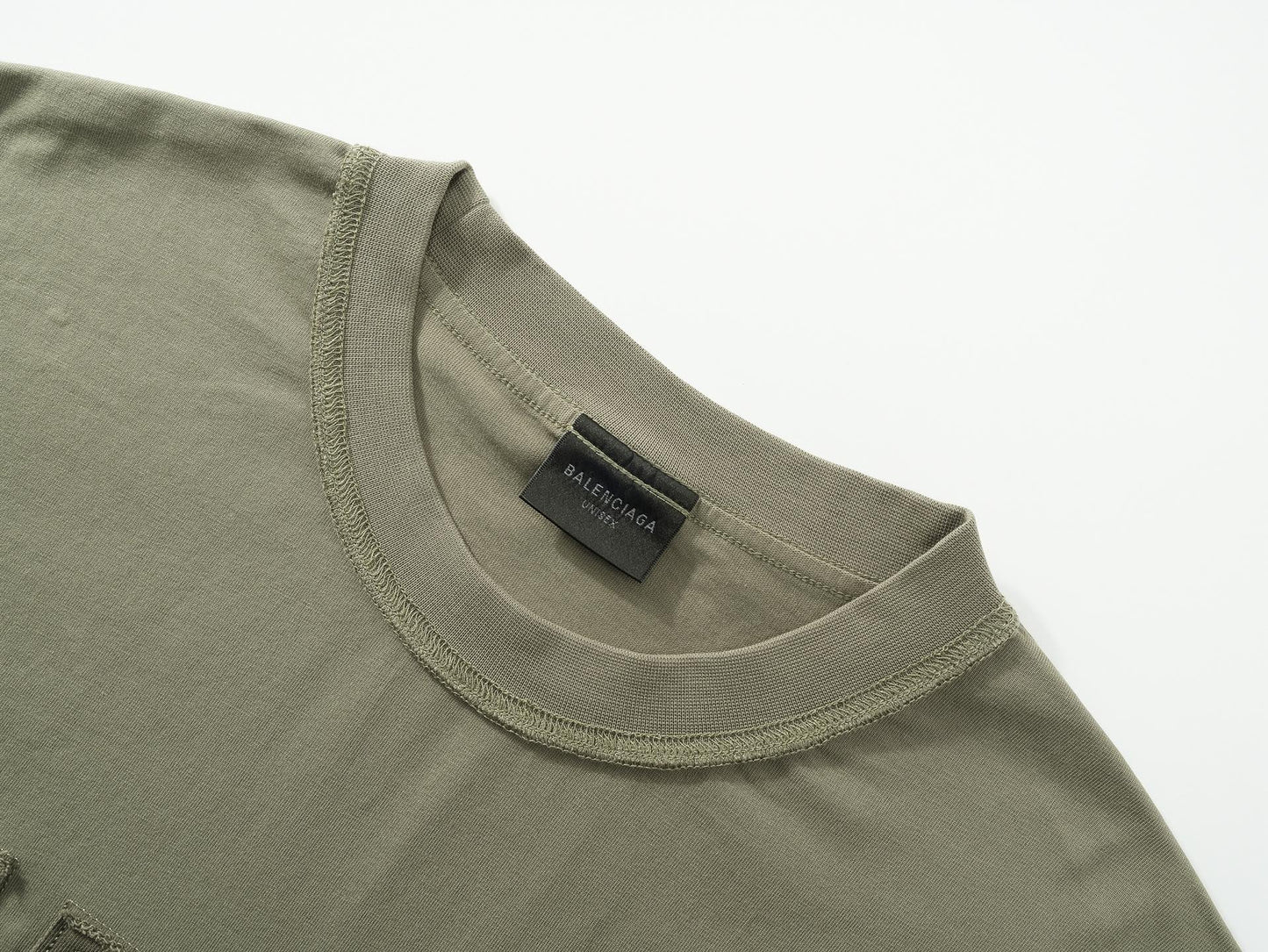 Embroidery wash t-shirt