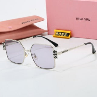 7-color metal new sunglasses 9032