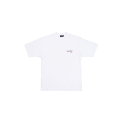Classic round collar cotton embroidery t-shirt