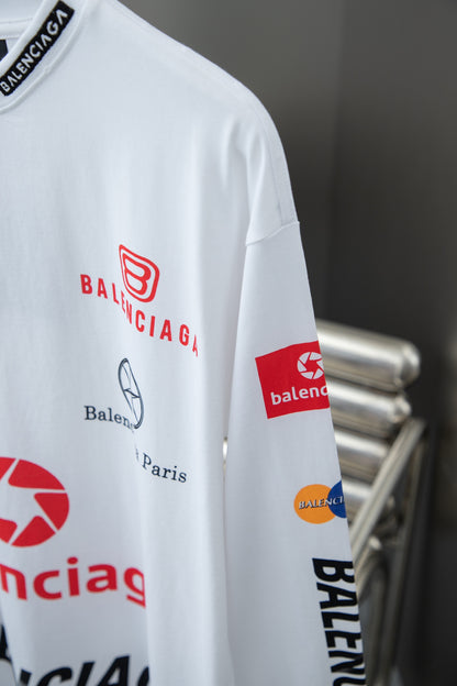 New printed long sleeve T-shirt
