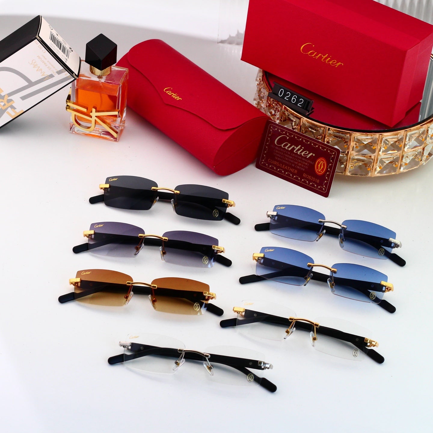 7 colors fashion sunglasses 0262