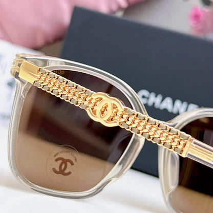 7 Colors Double Braided Style Temple Sunglasses