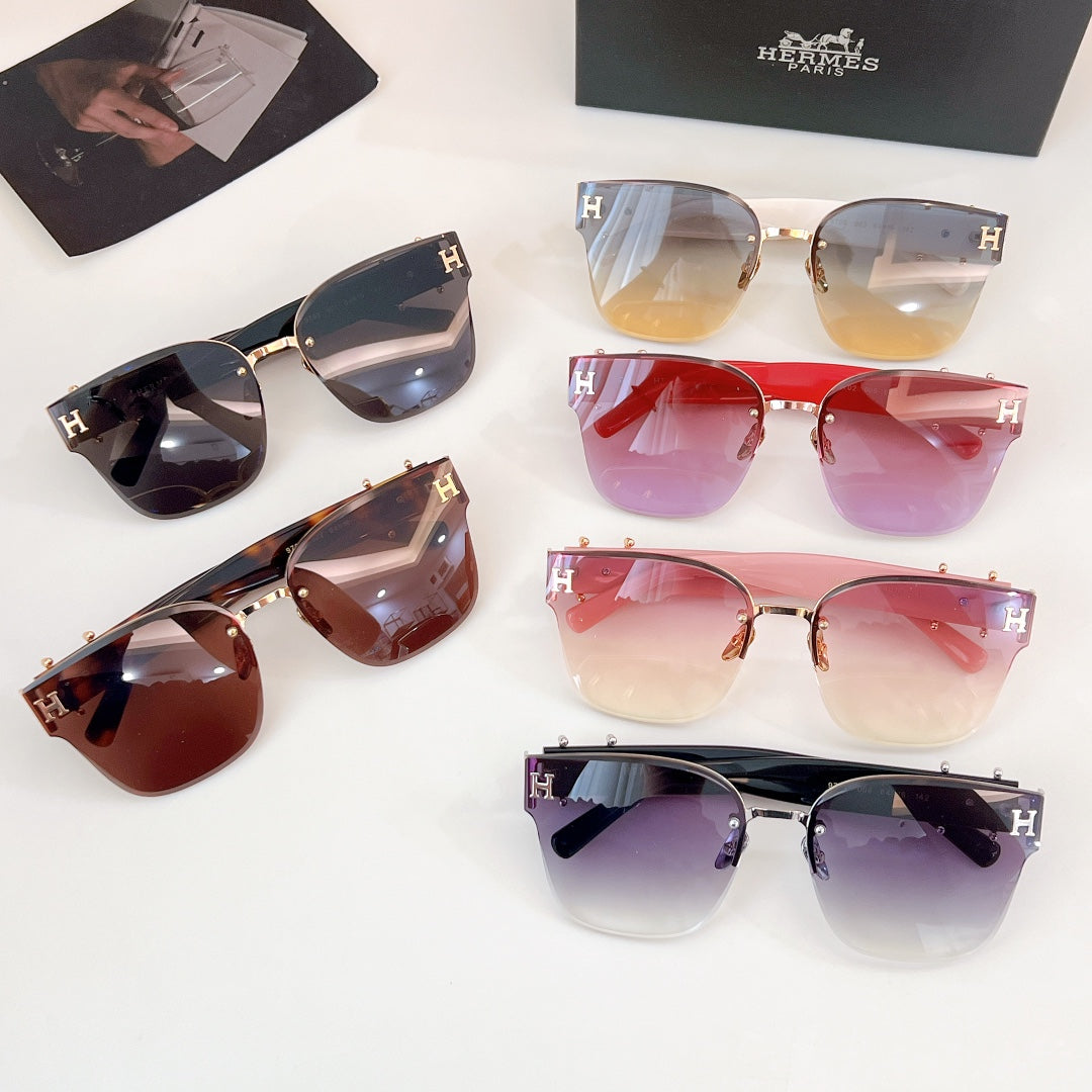 6-color dual gradient fashion sunglasses