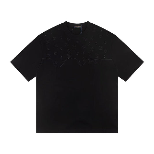 New embroidery splicing t-shirt