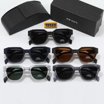 5-color irregular lenses, many people like and popular sunglasses 4236