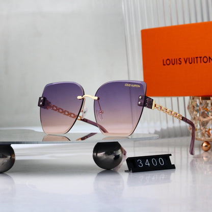 New Frameless Metal Sunglasses