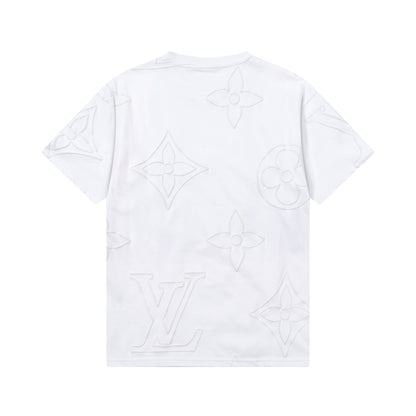 Covered in printed cotton T-shirt
