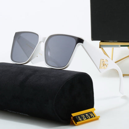 6 colors of fashionable and popular triangle-leg sunglasses  4258