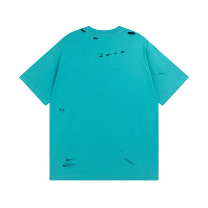 Classic logo hole t-shirt