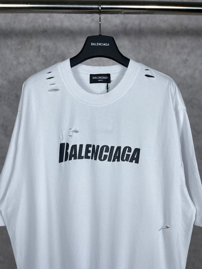 Classic logo hole t-shirt