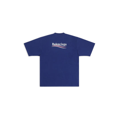 Classic round collar cotton embroidery t-shirt