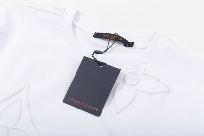 Covered in printed cotton T-shirt