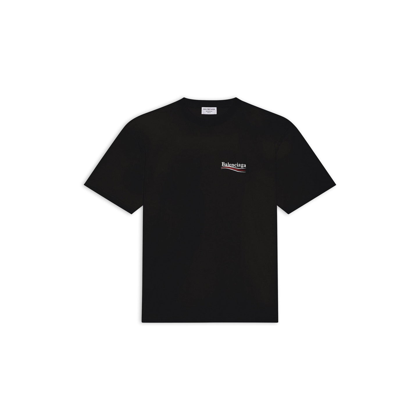 Classic round collar cotton embroidery t-shirt