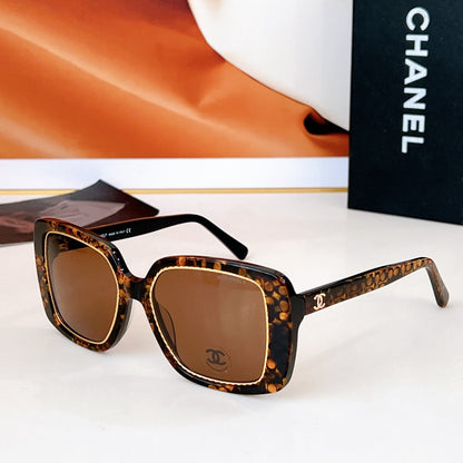 Square anti-glare sunglasses