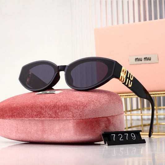 Oval Full Frame Sunglasses 7279