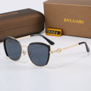High Definition Lens Small Metal Sunglasses 9034