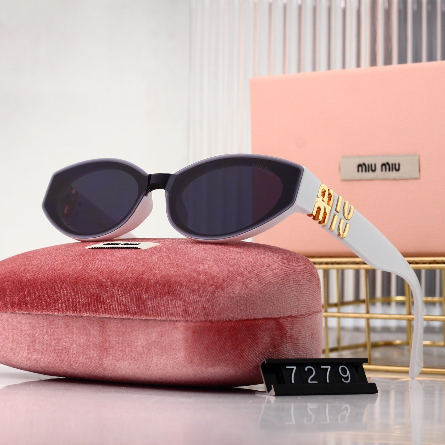 Oval Full Frame Sunglasses 7279