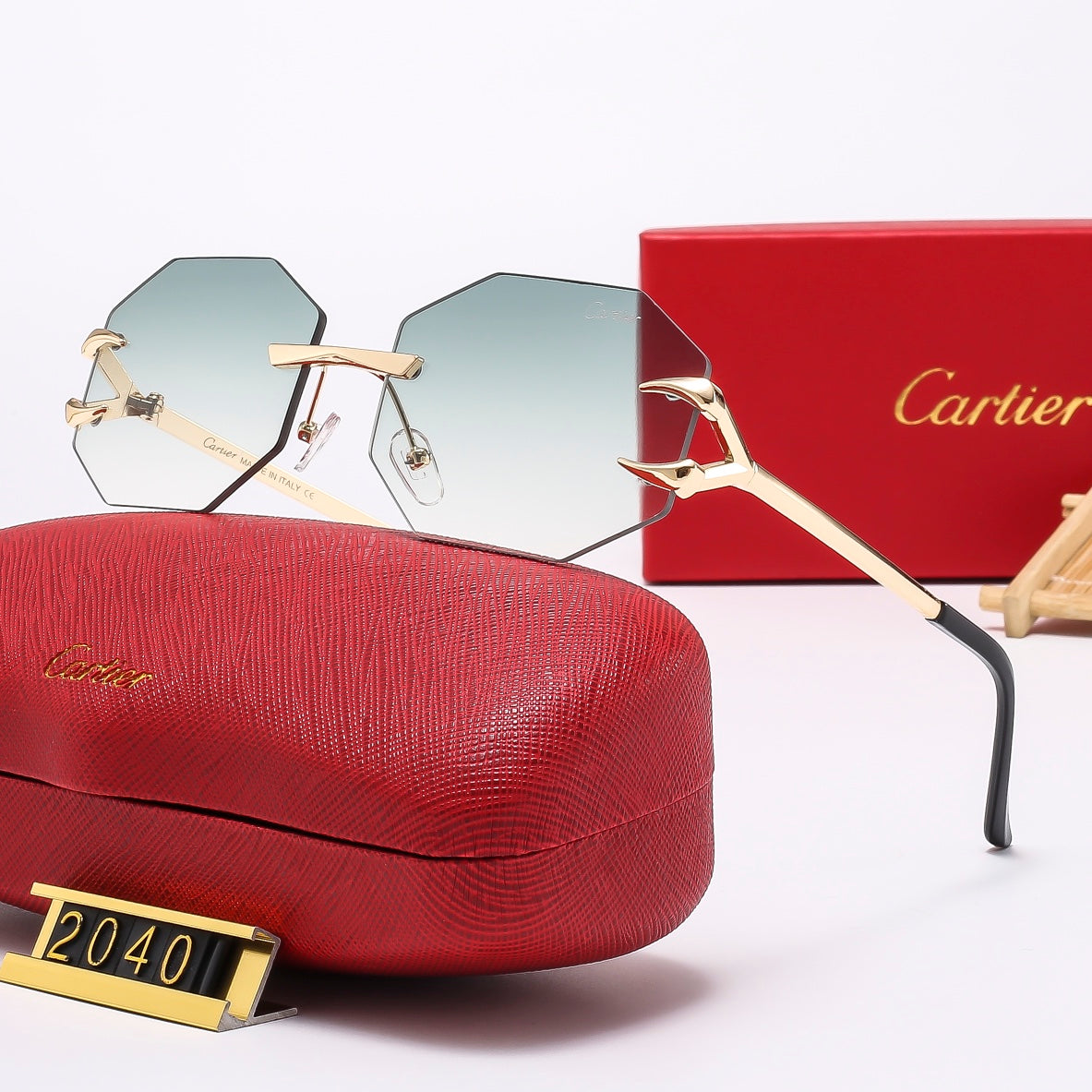 6 colors fashion sunglasses 2040