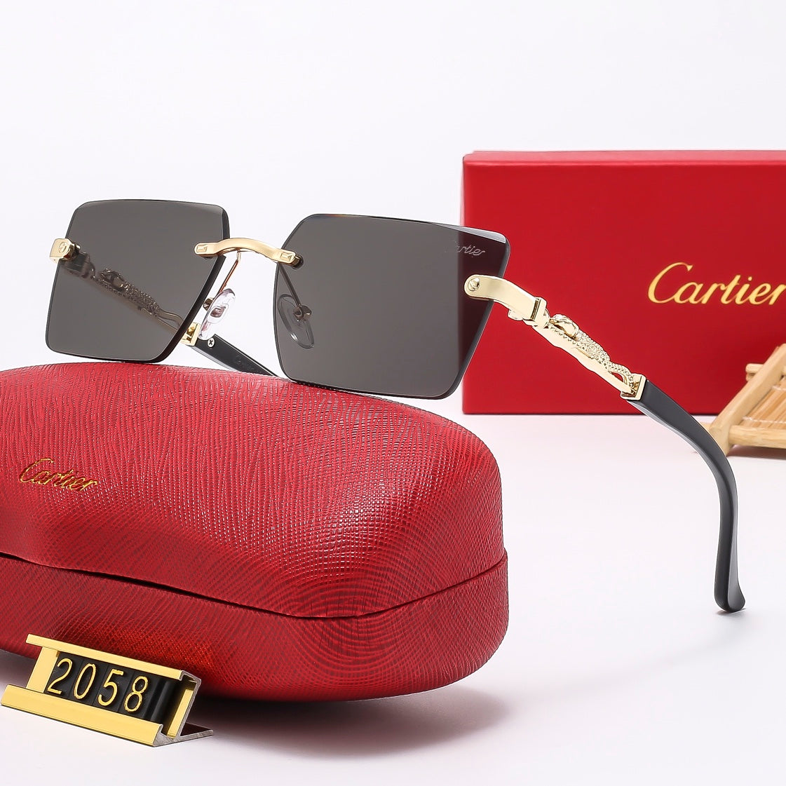 5 colors fashion sunglasses 2058