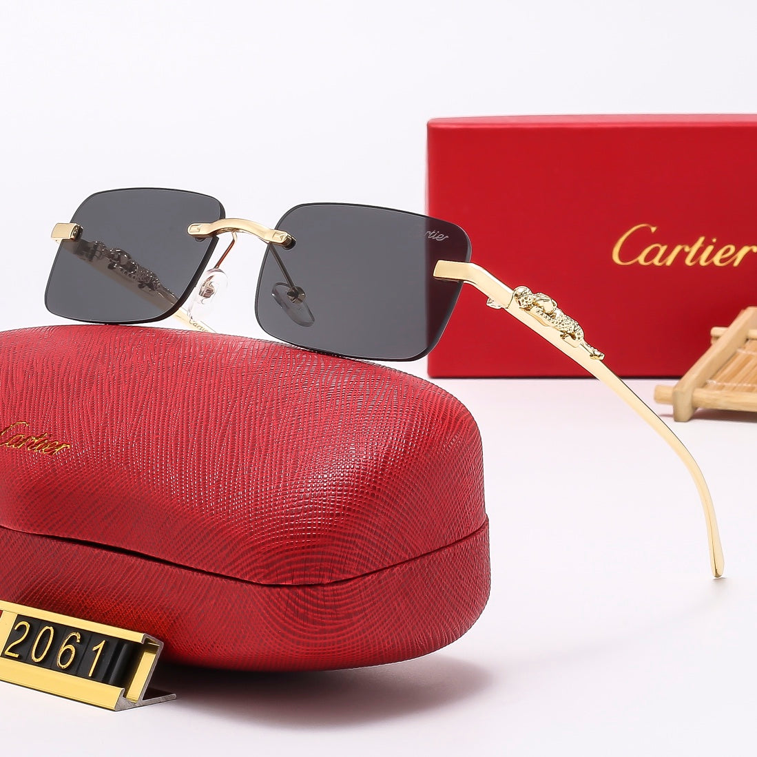 6 colors fashion sunglasses 2061