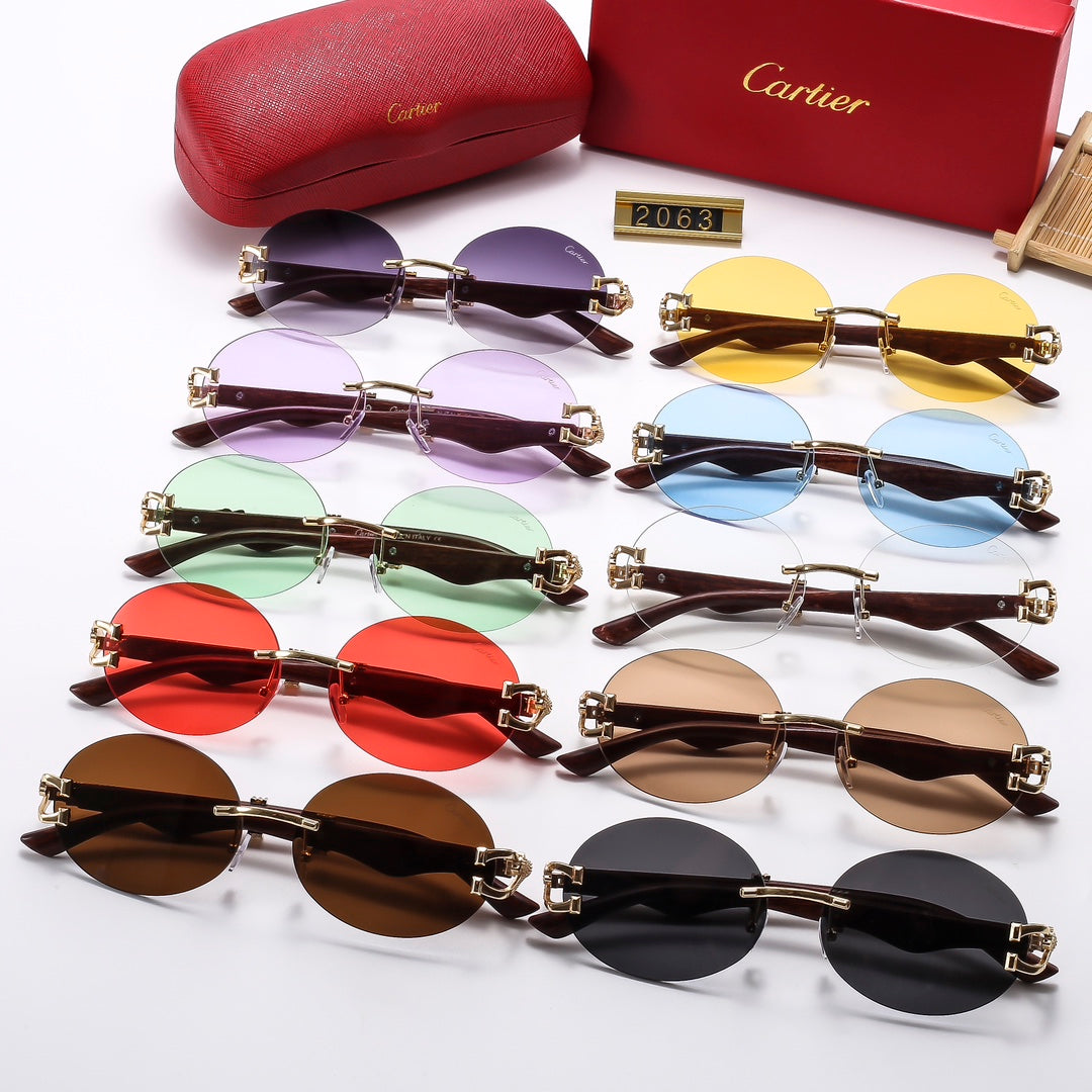 10 colors fashion sunglasses 2062