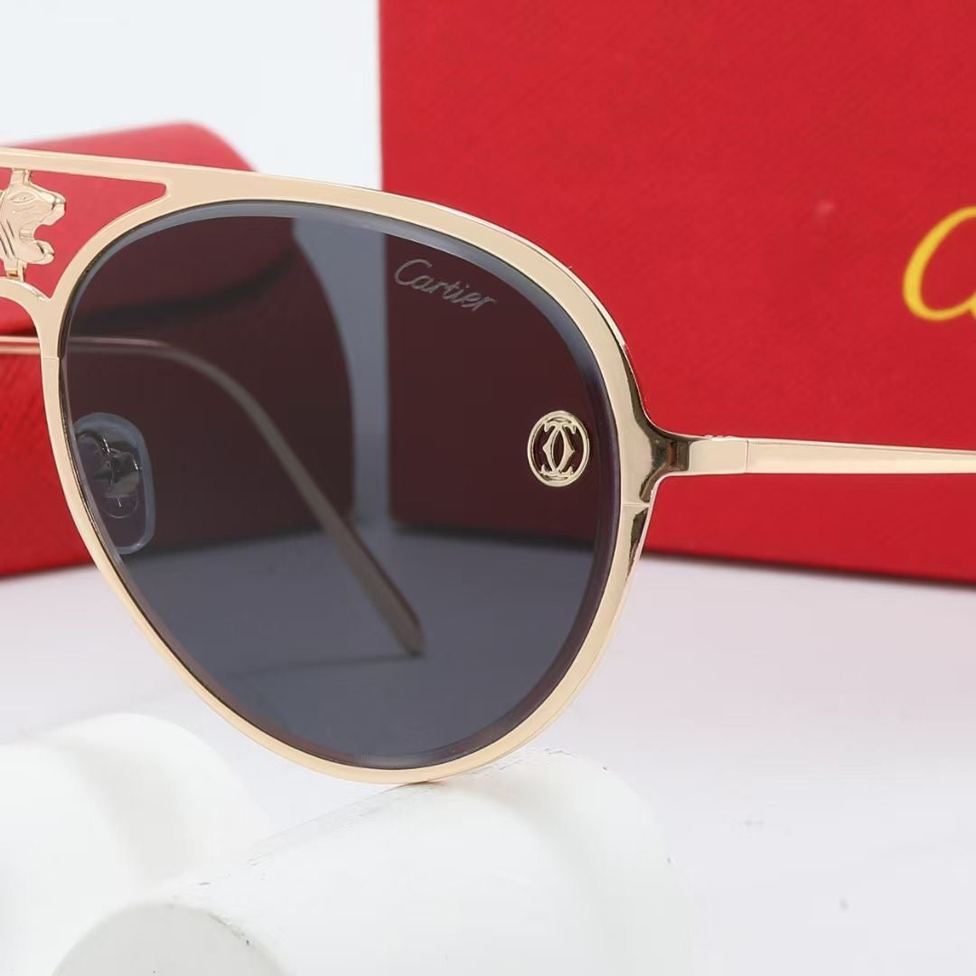 7 Colors Metal Frame UV Protection Polarized Sunglasses