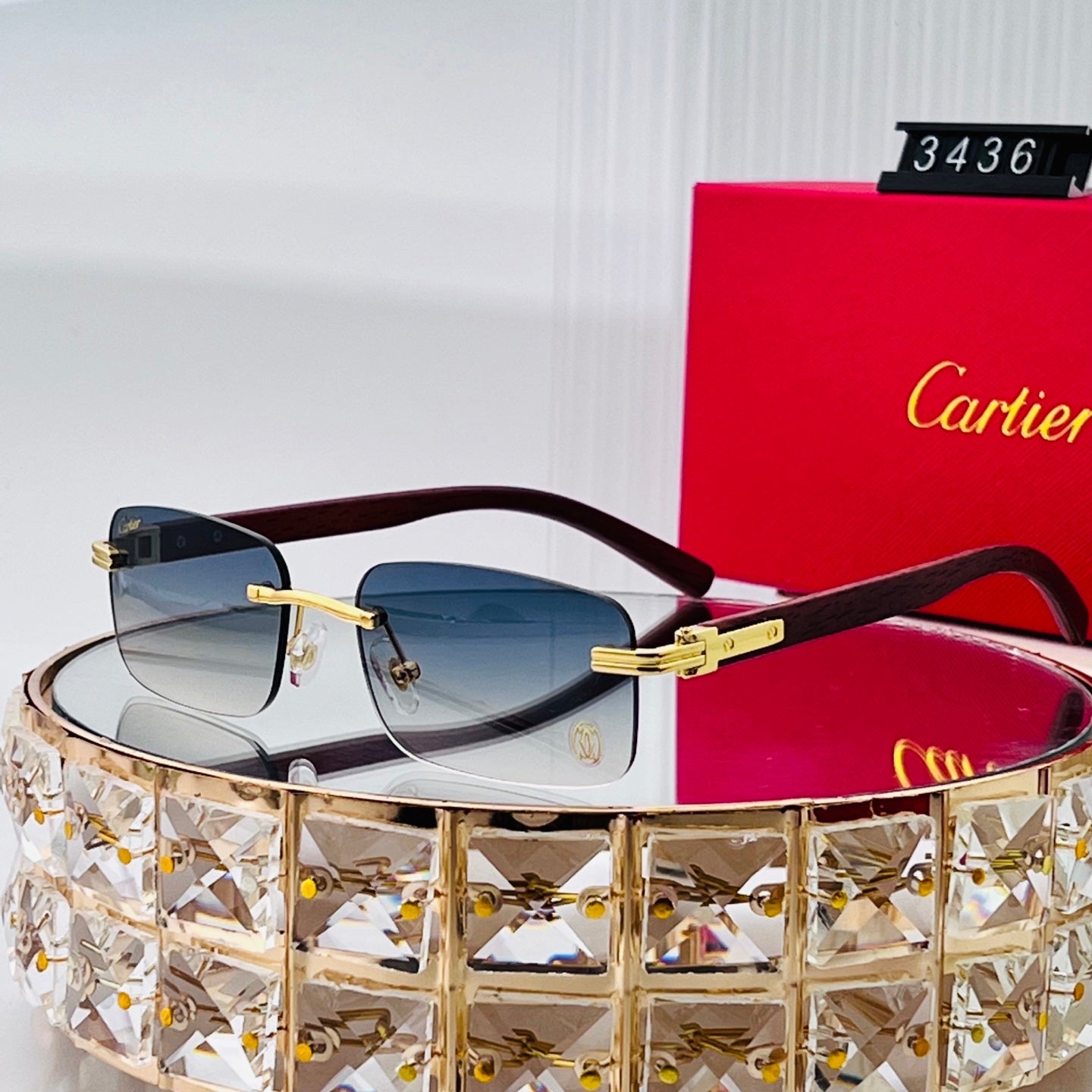 7 colors fashion sunglasses 3436