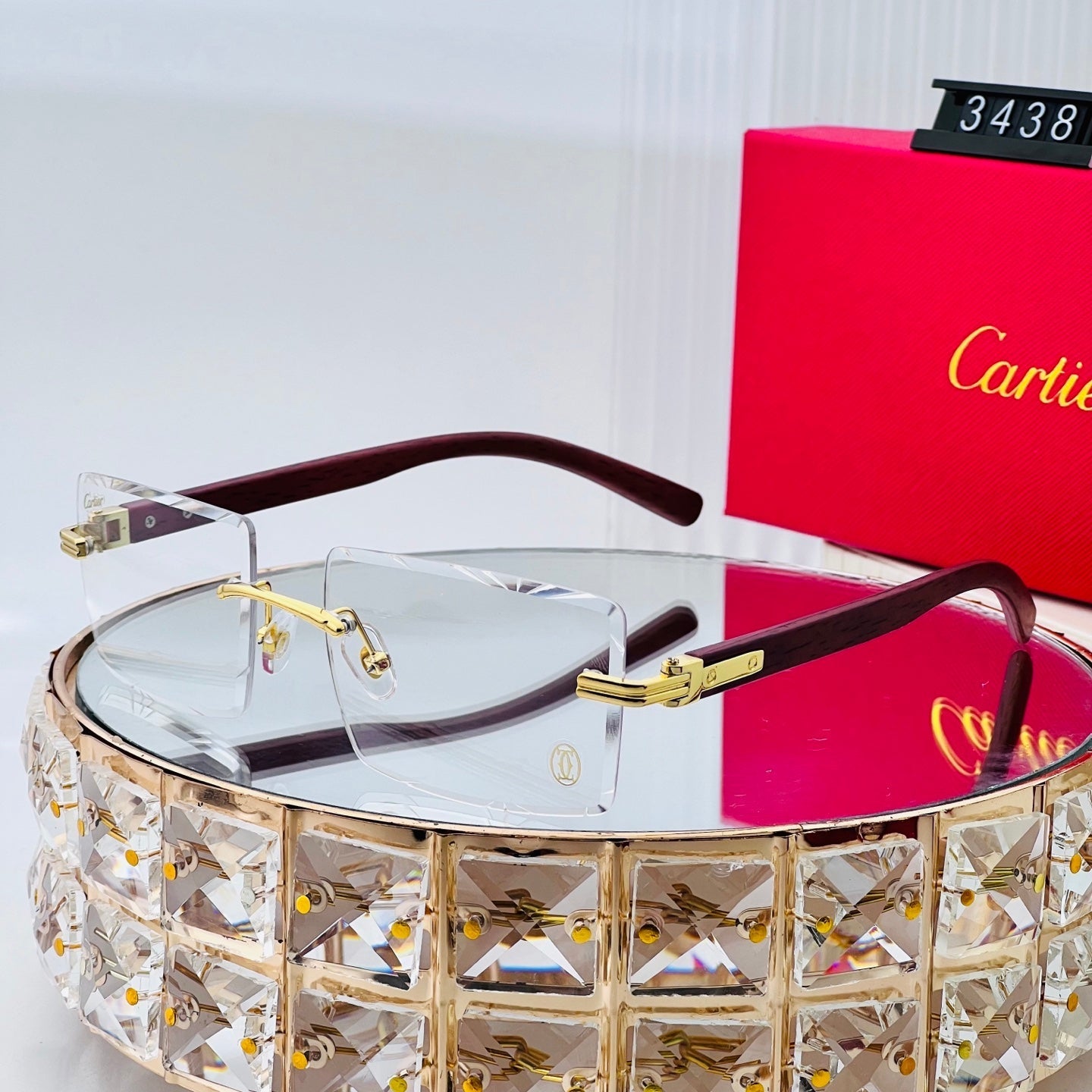 5 colors fashion sunglasses 3438