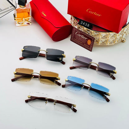 5 colors fashion sunglasses 3438