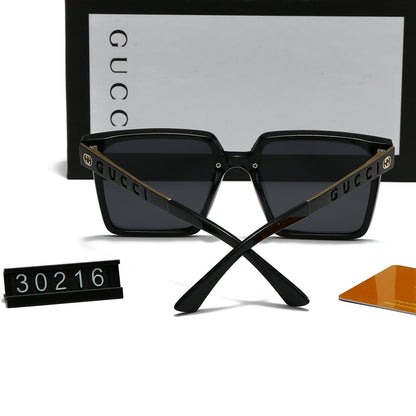 Square frame holiday sunglasses
